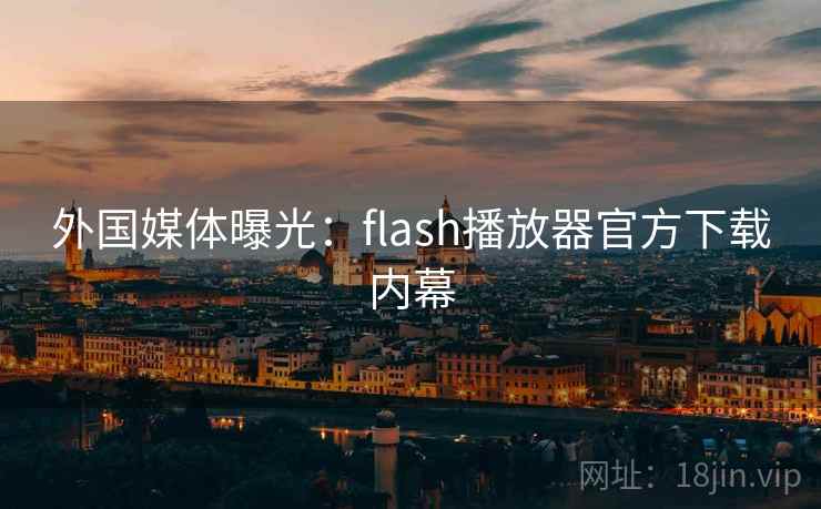 外国媒体曝光:flash播放器官方下载内幕 第2张 外国媒体曝光:flash播放器官方下载内幕 第2张