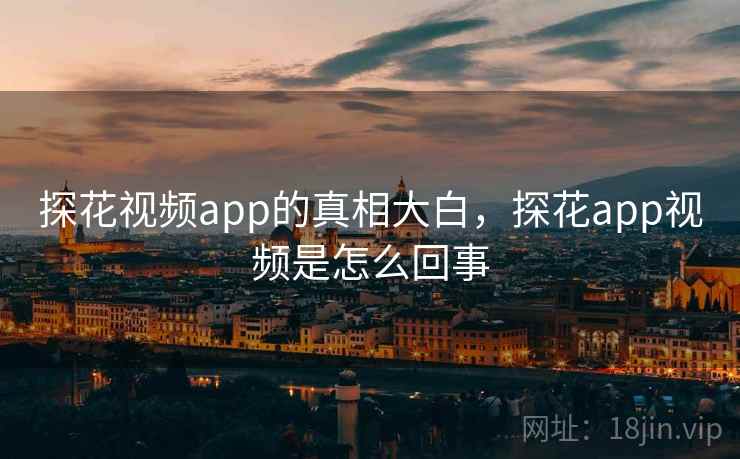 探花视频app的真相大白，探花app视频是怎么回事  第2张
